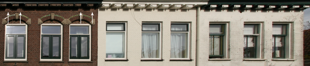 Gierzwaluwnestkasten in de Regulierstraat In Haarlem-Noord